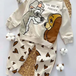 Conjunto Moletom A Dama e o Vagabundo
