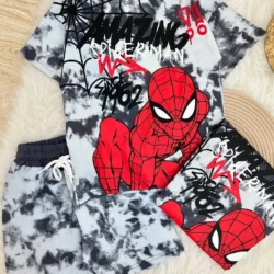 Conjunto Verão Homem Aranha