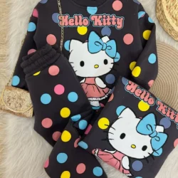 Conjunto Hello kitty Arco-íris