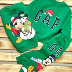 Conjunto Moletom GAP Disney Neve