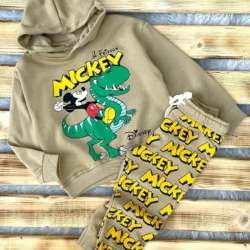 Conjunto Moletom Mickey Dino