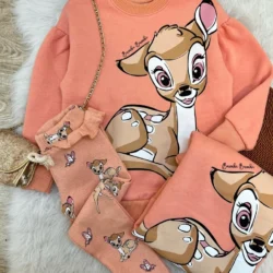 Conjunto Bambi Laranja