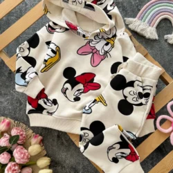 Conjunto moletom Minnie