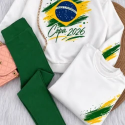 Conjunto De Inverno Copa Do Mundo