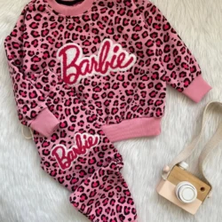 Conjunto moletom Barbie