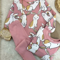 Conjunto Moletom Coelho