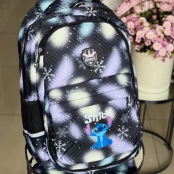 Mochila escolar Stitch Black