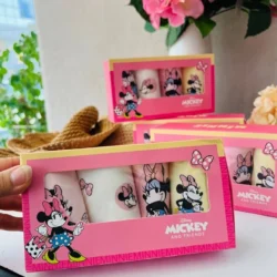 Kit 4 Calcinhas Box Minnie