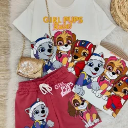 Conjunto Verão Patrulha Canina