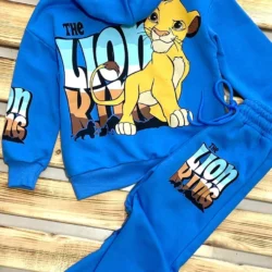 Conjunto Moletom Rei Leão Blue
