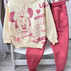 Conjunto moletom Minnie