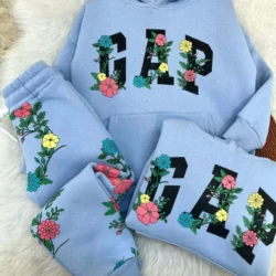 Conjunto Moletom GAP Florido