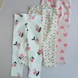 Kit 3 calças pelúciadas