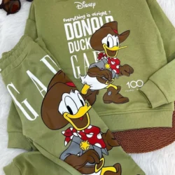 Conjunto Moletom GAP Pato Donald