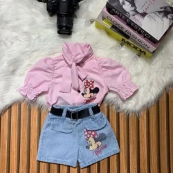 Conjunto Minnie Gola Alta