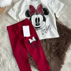 Conjunto Meia Estação Minnie