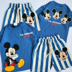 Conjunto Listrado Mickey
