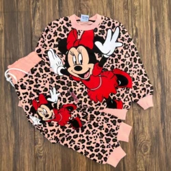 Conjunto Moletom Minnie Oncinha