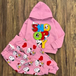 Conjunto moletom Snoopy