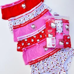 Kit 6 calcinhas Hello Kitty