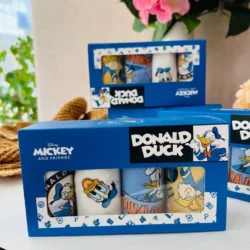 Kit 4 Cuecas Box Pato Donalds