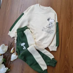 Conjunto Moletom Team Snoopy