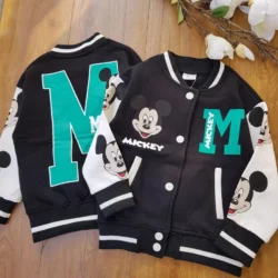 Jaqueta Moletom Mickey Coleggin