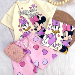 Conjunto Verão Minnie e Margarida