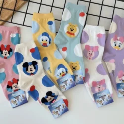 Kit Com 6 Meias Disney
