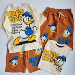 Conjunto verão Pato Donald