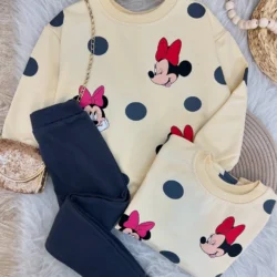 Conjunto inverno Minnie