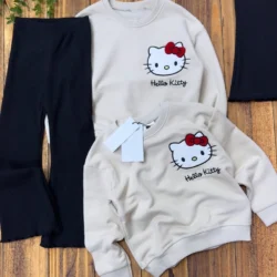 Conjunto Moletom Hello Kitty