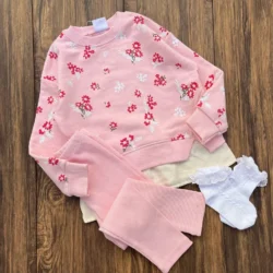 Conjunto inverno flor