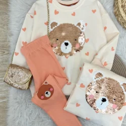 Conjunto Moletom Ursinha