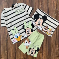 Conjunto Disney Listrado