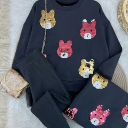 Conjunto Moletom Coelho
