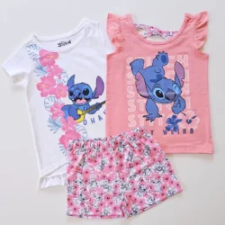 Kit 3 Peças Lilo Stitch
