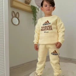 Conjunto moletom Rei leão