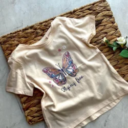 Blusa Borboleta Colorida
