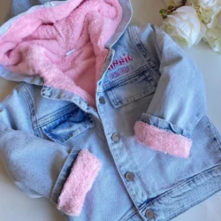 Jaqueta Jeans Minnie e Margarida