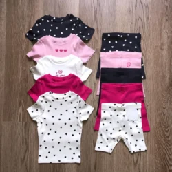 Kit 5 Conjuntos Verão Canelado