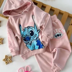 Conjunto moletom Stitch
