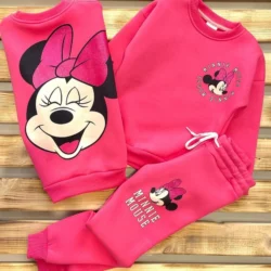 Conjunto Moletom Minnie Pink
