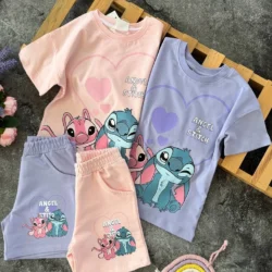 Conjunto Verão Stitch