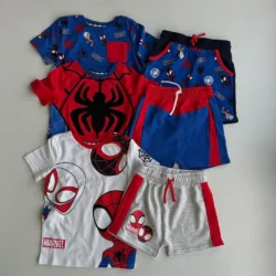 Conjunto Verão Homem Aranha