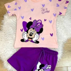 Conjunto Minnie Purple