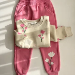 Conjunto moletom Flôr