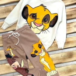 Conjunto Moletom Incrível Rei Leão