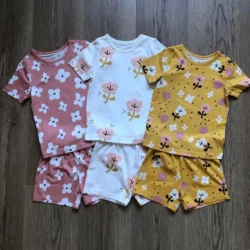 Kit Conjunto De 3 peças Flores