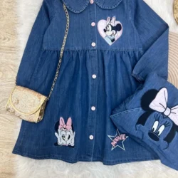 Vestido Jeans Minnie